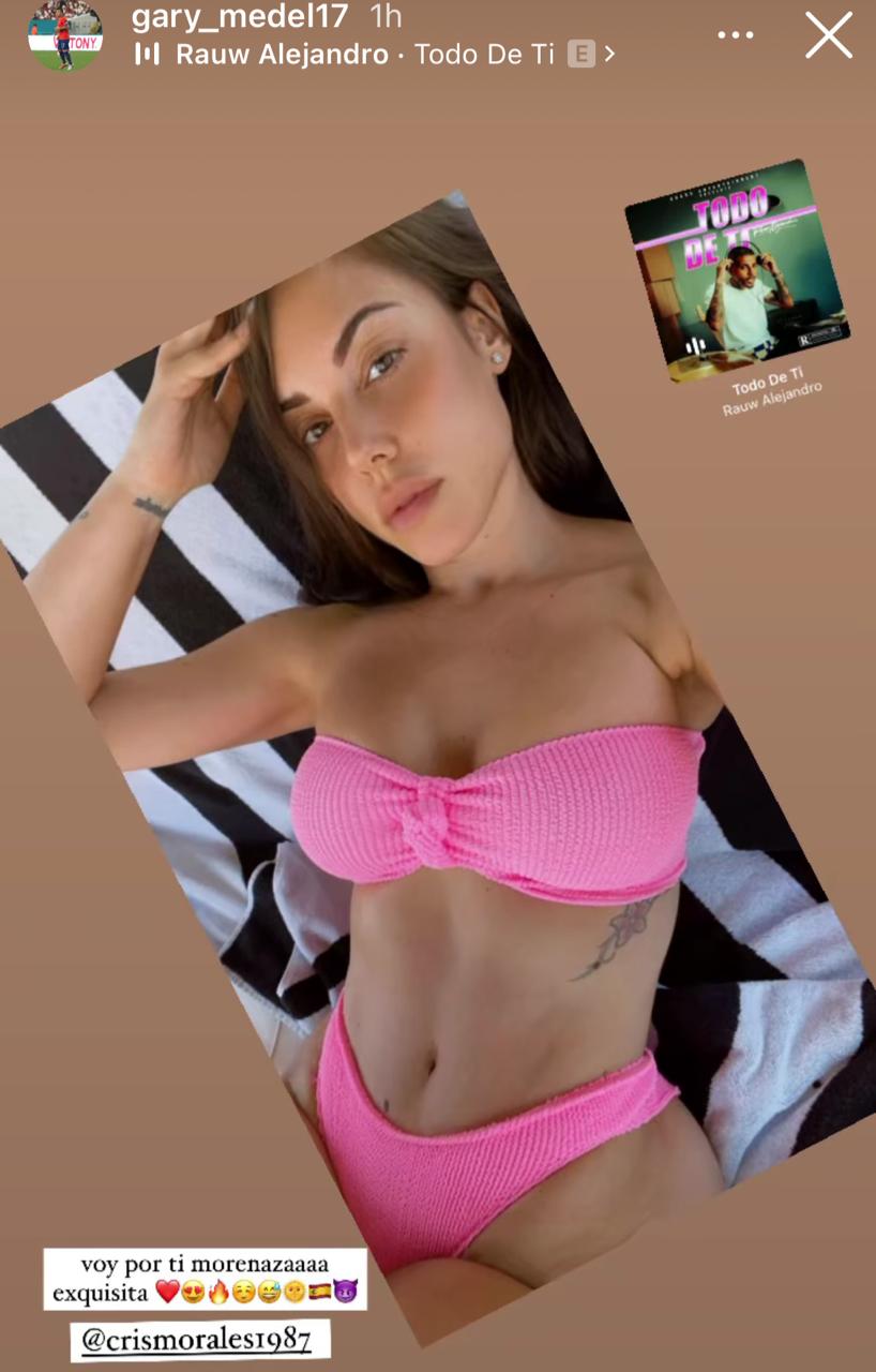 Gary Medel viajó a Europa al reencuentro con su esposa: “Voy por ti, morenaza exquisita”