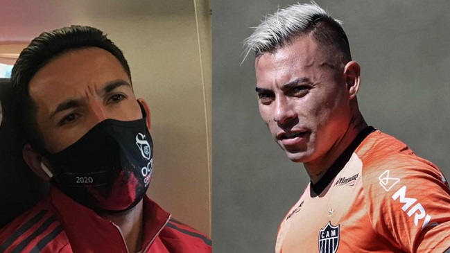 Eduardo Vargas y Mauricio Isla fueron citados para “duelo de chilenos” en el Brasileirao