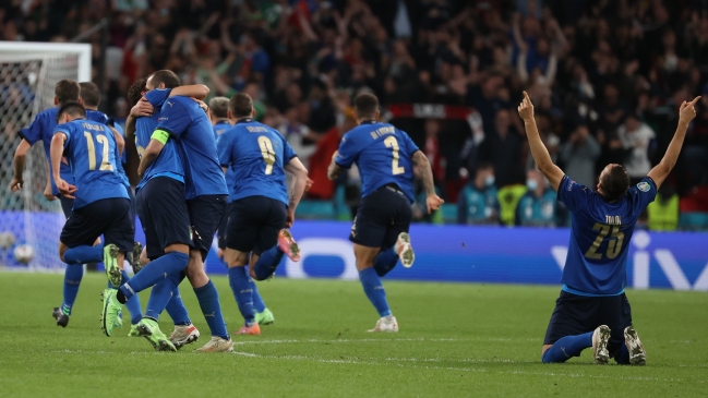 La tanda de penales que clasificó a Italia a la final de la Eurocopa