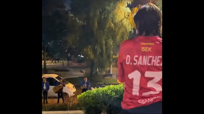 Diego Sánchez sorprendió a Yamila Reyna con una serenata nocturna