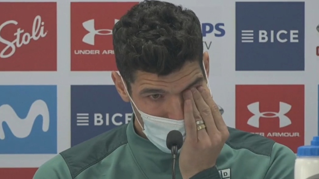 Dituro dijo adiós a la UC entre lágrimas: Me voy sabiendo que en algún momento volveré