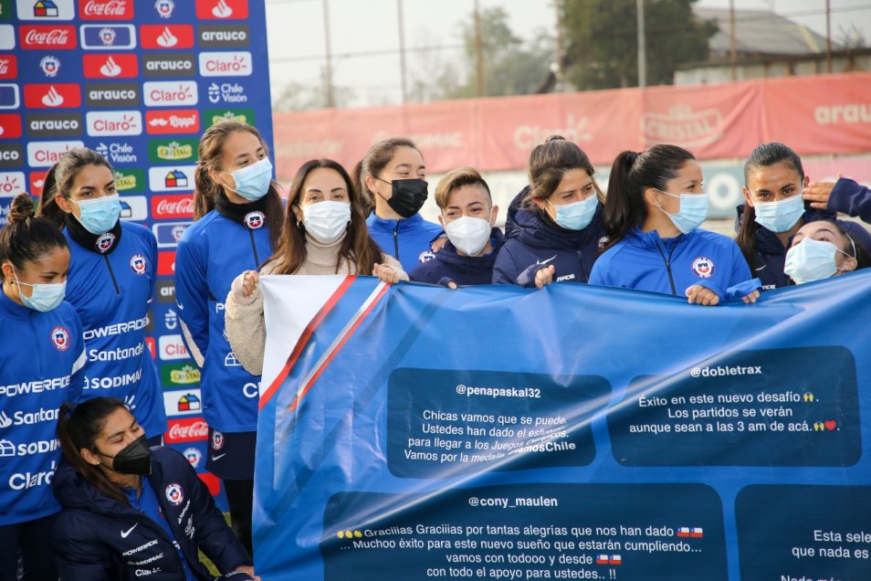 Cecilia Pérez y Pablo Milad comandaron la despedida a La Roja Femenina antes de Tokio 2020