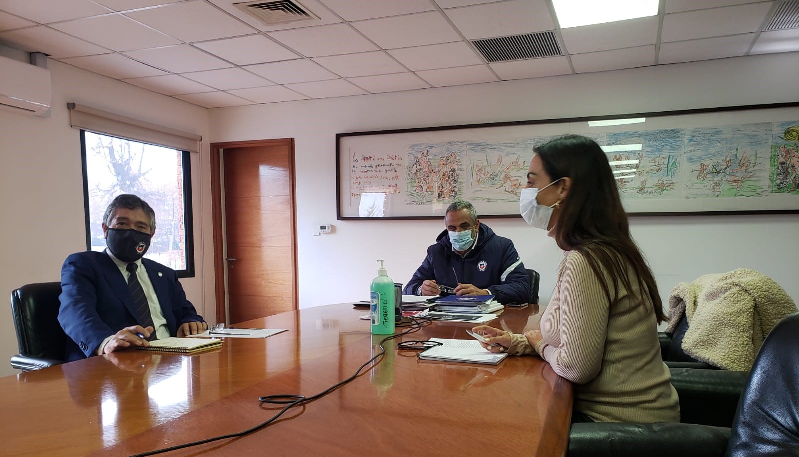 Milad se reunió con la ministra del Deporte para trabajar en el retorno del público a los estadios