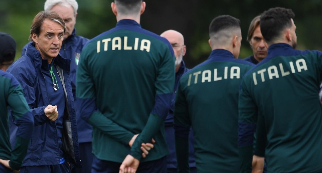 La Italia de Mancini tuvo su última práctica en Londres antes de la gran final de la Euro 2020