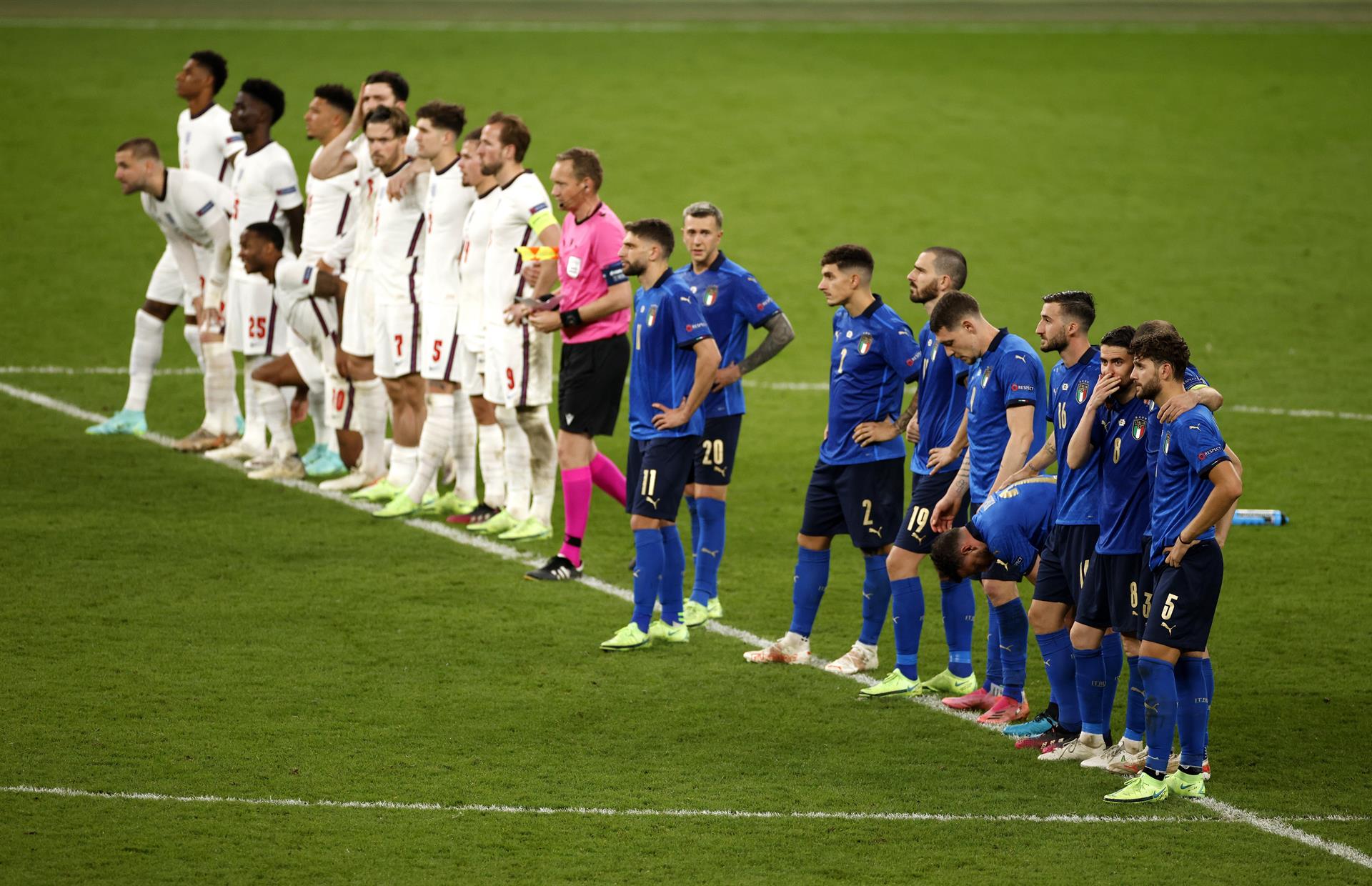 Revive el dramático triunfo de Italia en los penales ante Inglaterra para ganar el título de la Euro 2020