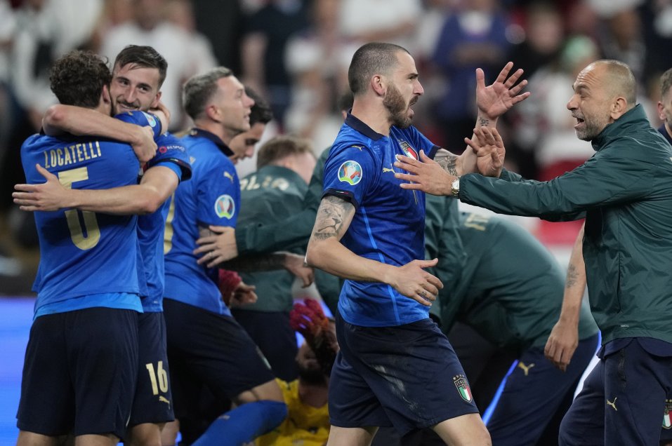 ¡Puro festejo! La celebración de Italia tras conseguir su segunda Eurocopa