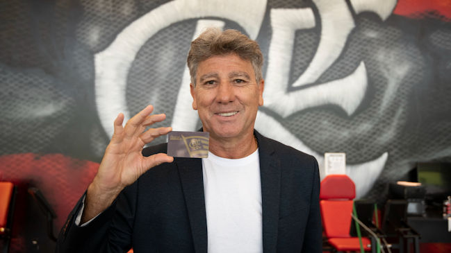 Flamengo presentó a Renato Gaúcho: Es tan grande como entrenar a la selección brasileña