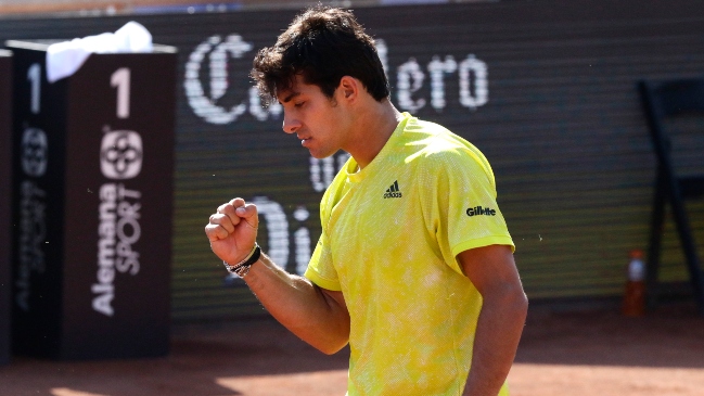 Un sólido Cristian Garin venció a Martínez y avanzó a cuartos de final en Bastad