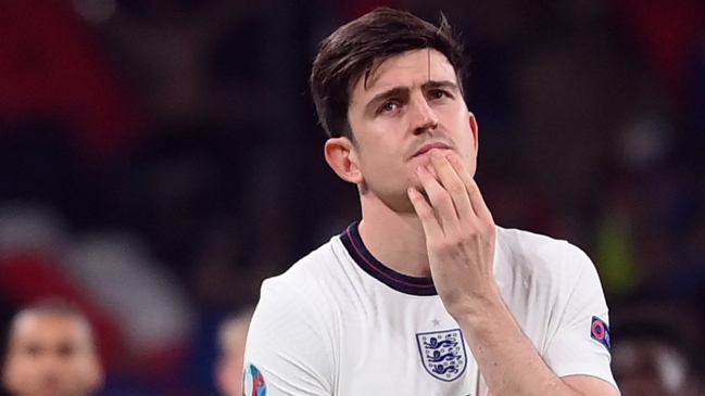 Harry Maguire contó que su padre resultó herido en una estampida humana en Wembley
