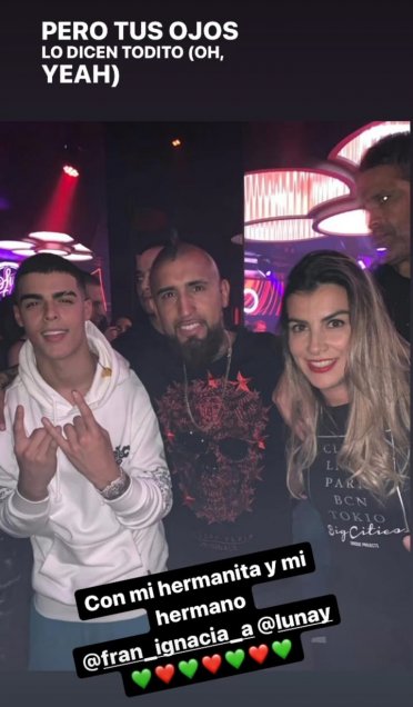 “Con mi hermano”: Arturo Vidal compartió con el reggaetonero Lunay en sus vacaciones