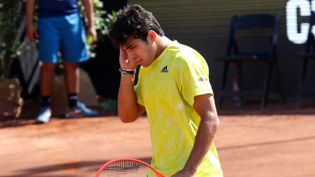 Cristian Garin no pudo ante la solvencia de Coria y se despidió de Bastad