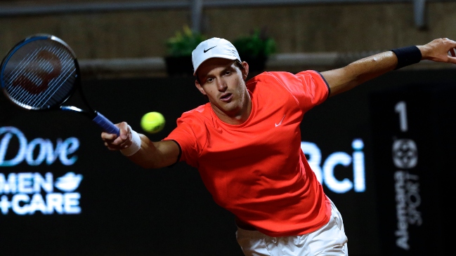 Nicolás Jarry sufrió dura eliminación en los cuartos de final del Challenger de Todi