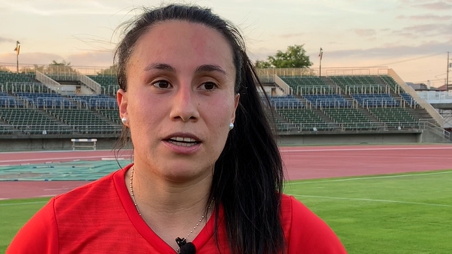 Camila Sáez: Llegamos un poco cansadas, el viaje fue muy largo