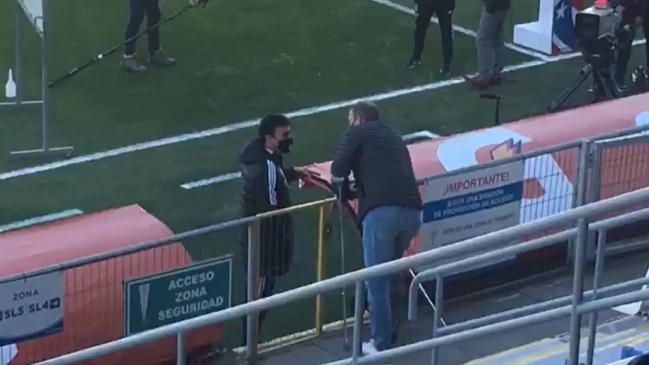 Gustavo Quinteros y José María Buljubasich tuvieron amena charla en San Carlos