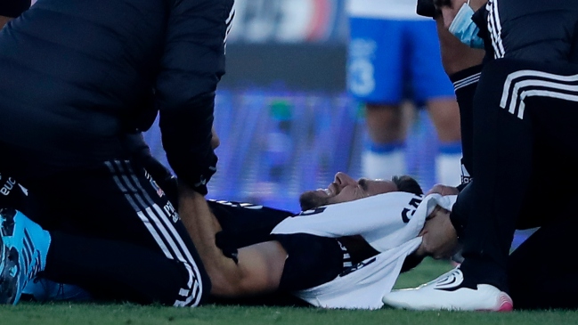 Zaldivia: Se me salió el hombro, la calentura fue porque nadie quiere salir en estos partidos