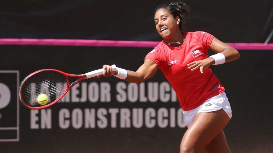 Daniela Seguel volvió a perder terreno en el ránking de la WTA