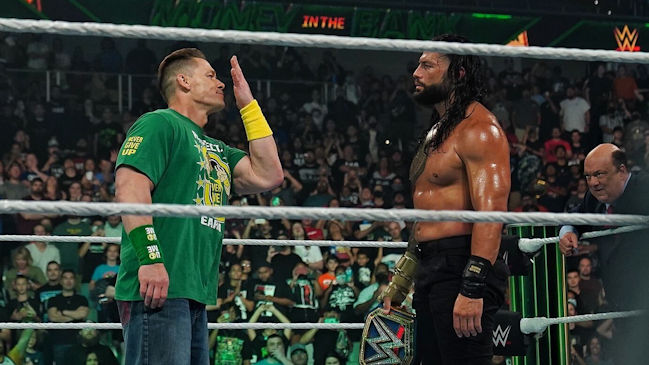 El ovacionado regreso de John Cena a WWE en Money In The Bank