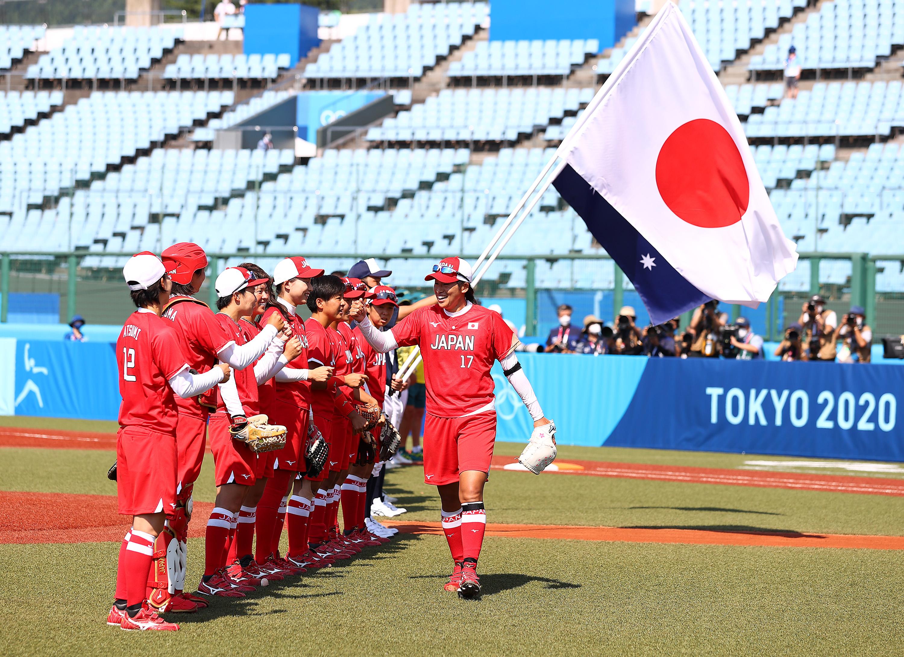 Los Juegos Olímpicos de Tokio 2020 arrancaron con triunfo de Japón sobre Australia en el sóftbol