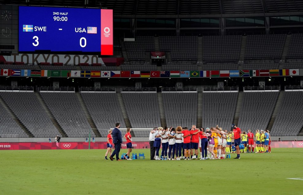 Los triunfos de Suecia y Australia en el inicio del fútbol femenino en Tokio 2020