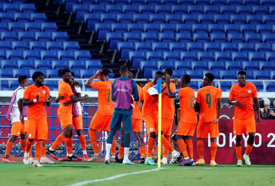 Costa de Marfil contó con Franck Kessie para doblegar a Arabia Saudita en Tokio 2020