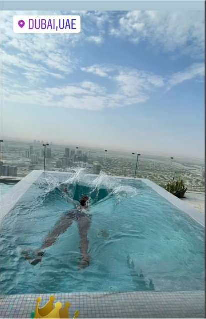 Arturo Vidal sigue disfrutando de Dubai: Gracias a Dios los sueños se cumplen