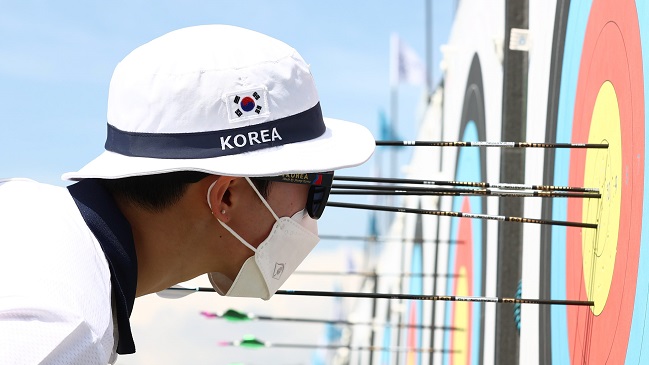 Surcoreana San An logró el primer récord olímpico en tiro con arco
