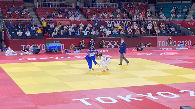 Mary Dee Vargas debutó con triunfazo en el Judo femenino de Tokio 2020