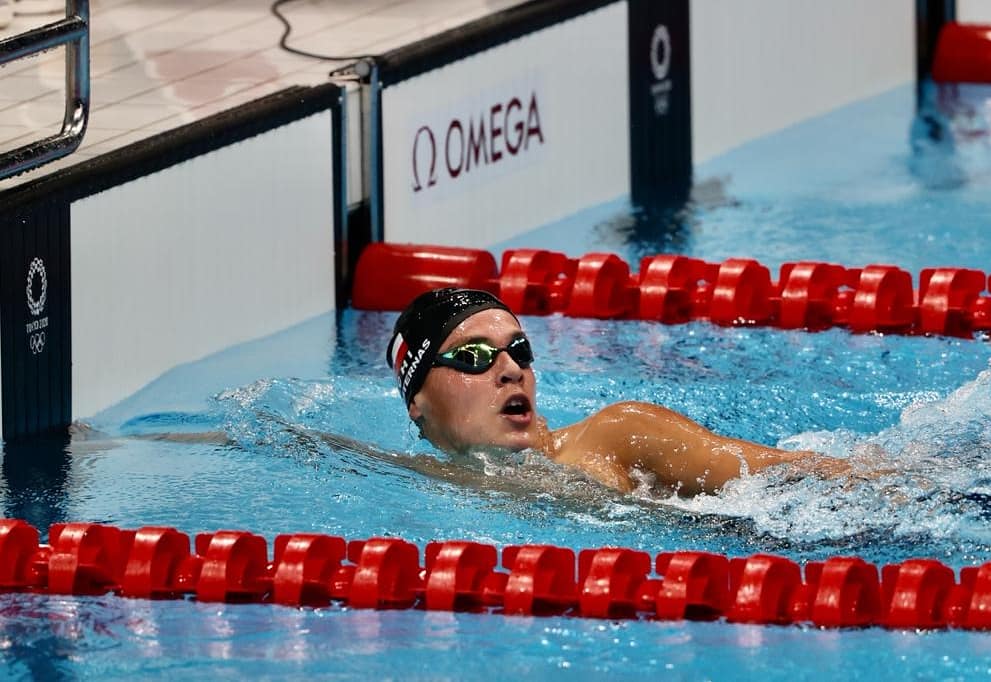 Eduardo Cisternas rompió récord nacional en tremendo debut en los Juegos Olímpicos de Tokio 2020