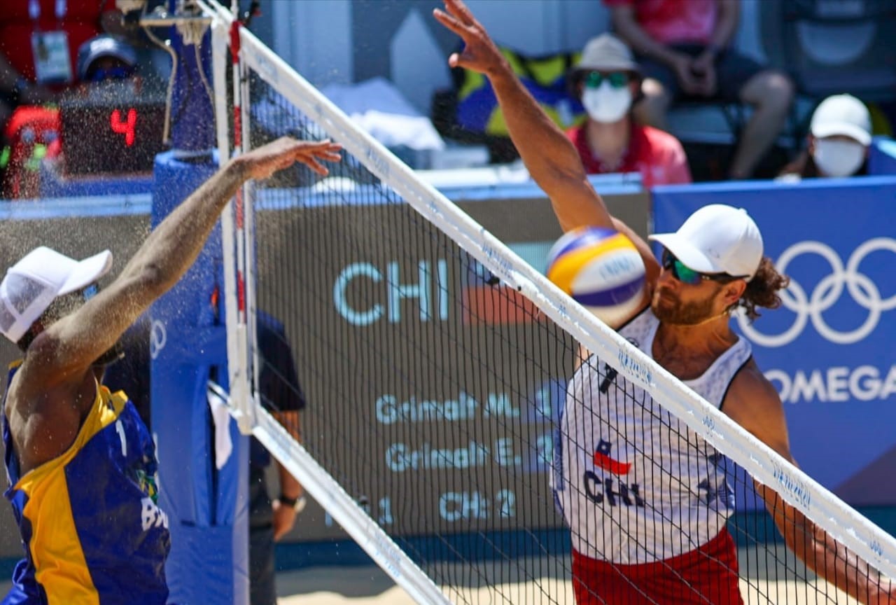 Los primos Grimalt se estrenaron en Tokio 2020 con una apretada derrota ante Brasil