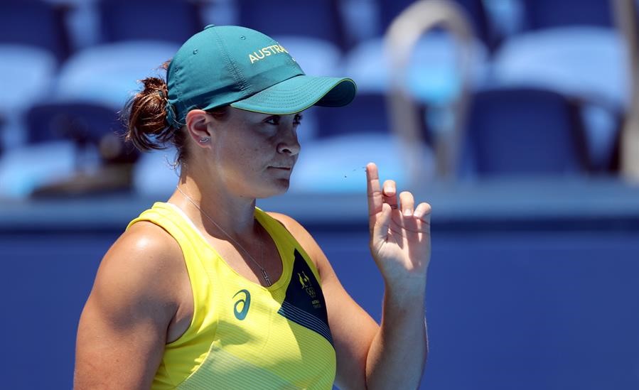 ¡Sorpresa en el tenis olímpico! La española Sorribes eliminó a Ashleigh Barty, la número 1 del mundo