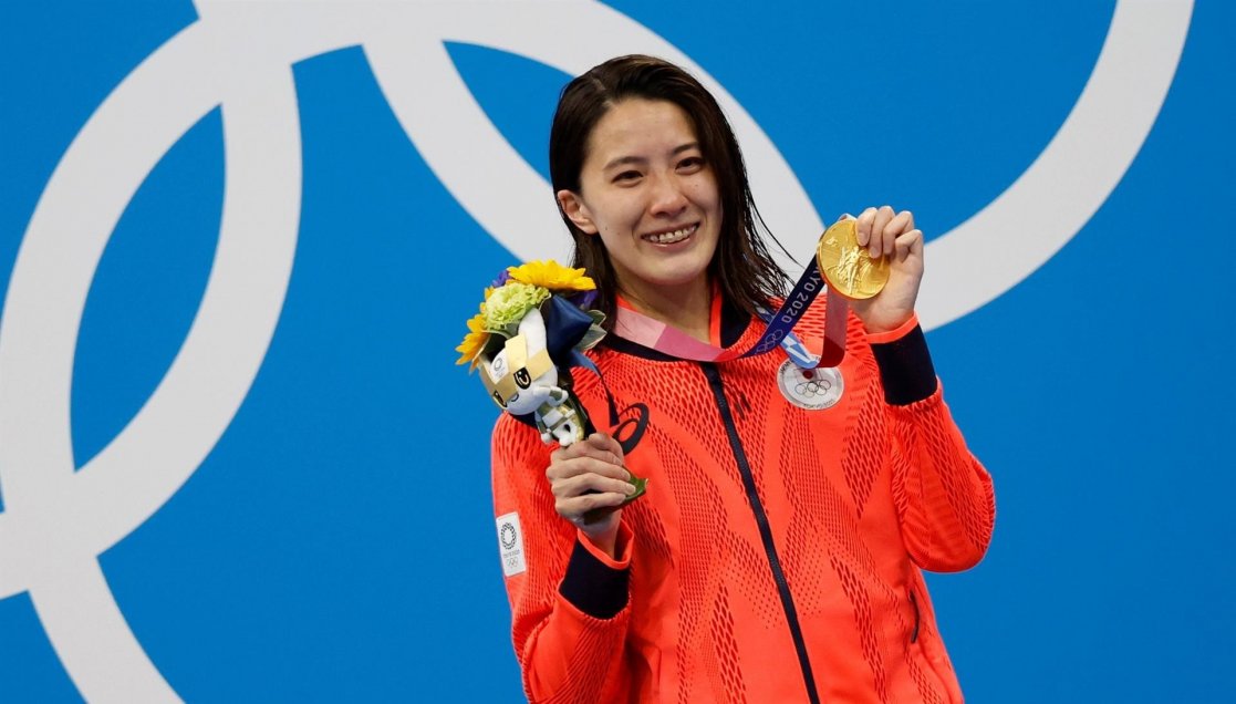 La japonesa Yui Ohashi ganó la medalla de oro en los 400 metros combinados en la natación