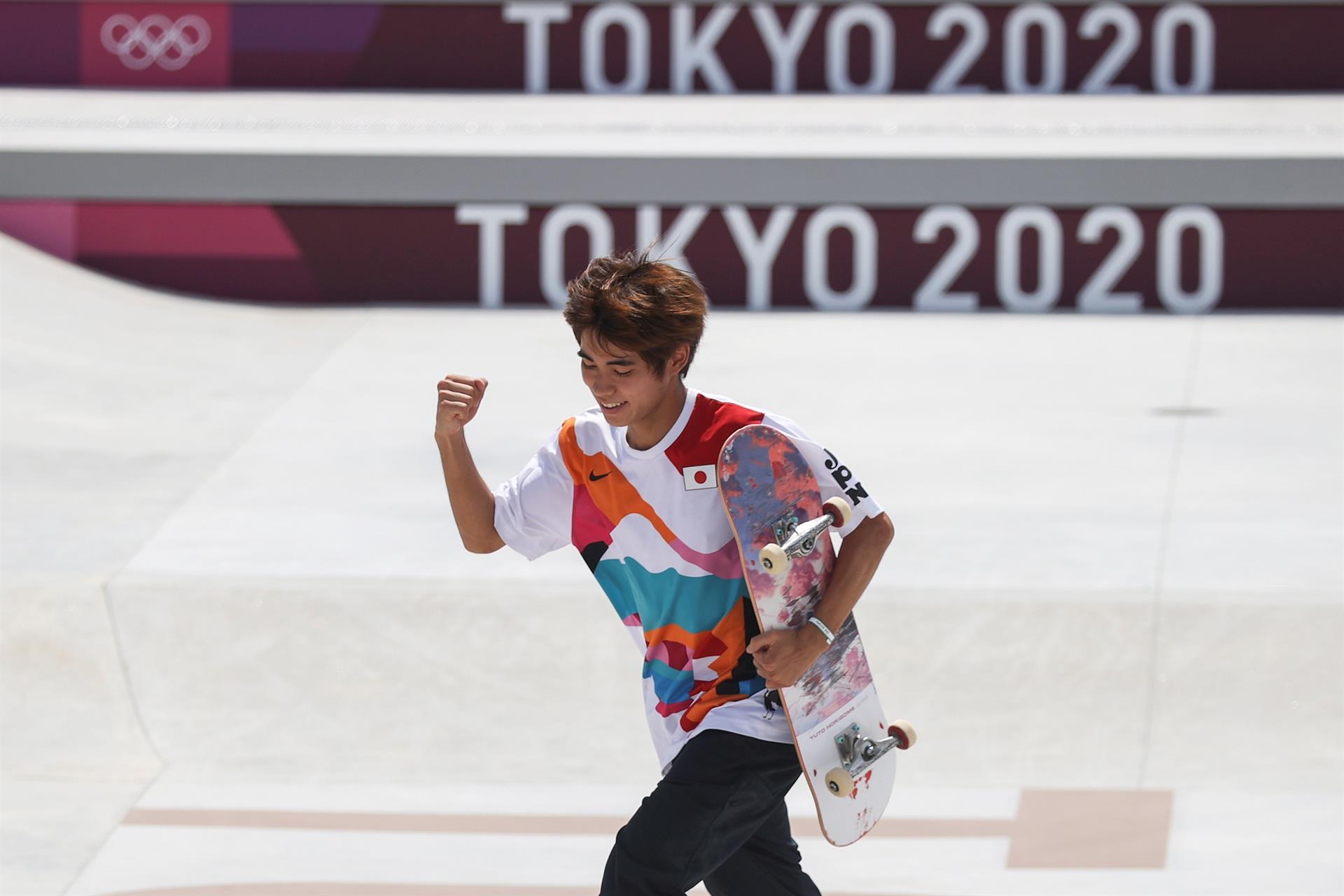 El japonés Yuto Horigome ganó en Tokio 2020 el primer oro olímpico en skate