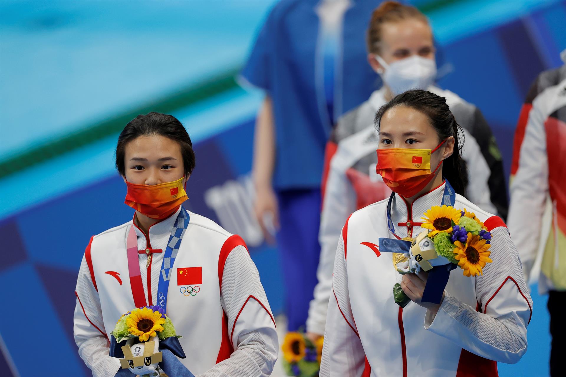 China se quedó con la medalla de oro en el salto sincronizado femenino 3 metros