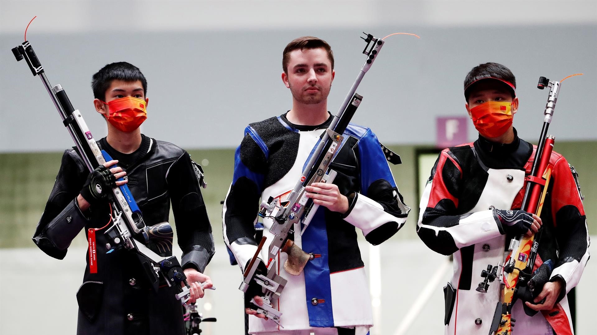 William Shaner dio oro a Estados Unidos en el tiro con carabina de aire a 10 metros