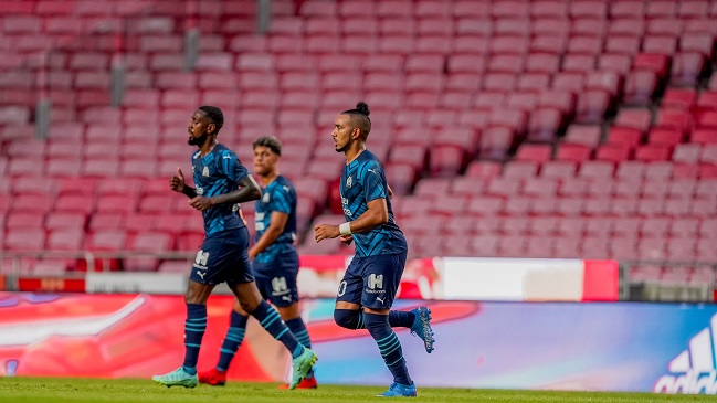 Olympique de Marsella de Jorge Sampaoli igualó ante Benfica en amistoso en Portugal