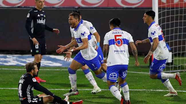 Germán Lanaro puso fin a la sequía goleadora de la UC con un oportuno tanto ante O’Higgins