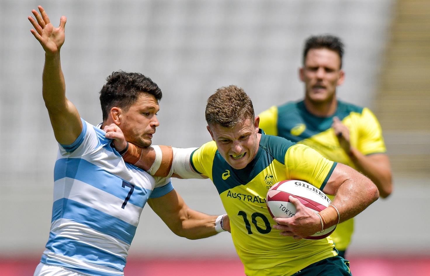 Argentina sorprendió a Australia en el torneo de rugby 7 en los Juegos Olímpicos de Tokio 2020