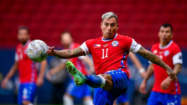 Eduardo Vargas: Tengo la ilusión de ir a otra Copa América y ser el máximo goleador del torneo