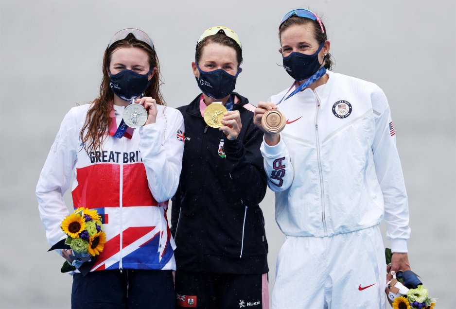 Flora Duffy ganó la primera medalla de oro para Bermudas en Tokio 2020 en el Triatlón femenino