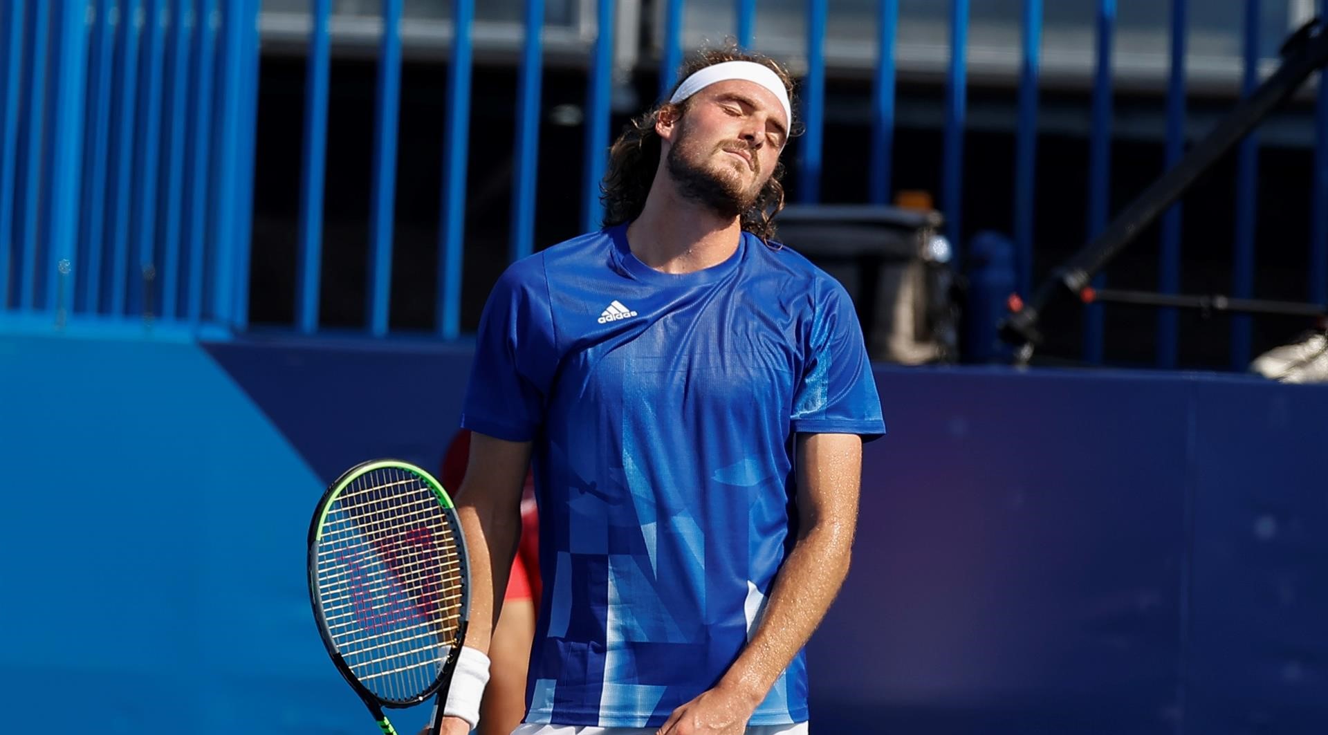Stefanos Tsitsipas fue eliminado por Ugo Humbert en octavos de final en Tokio 2020