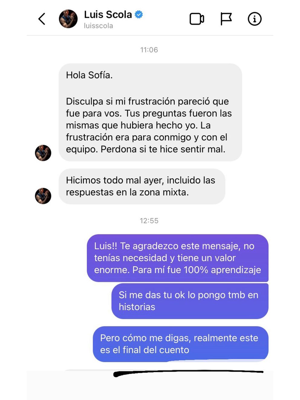 Luis Scola se disculpó con una periodista por sus respuestas tras caída de Argentina