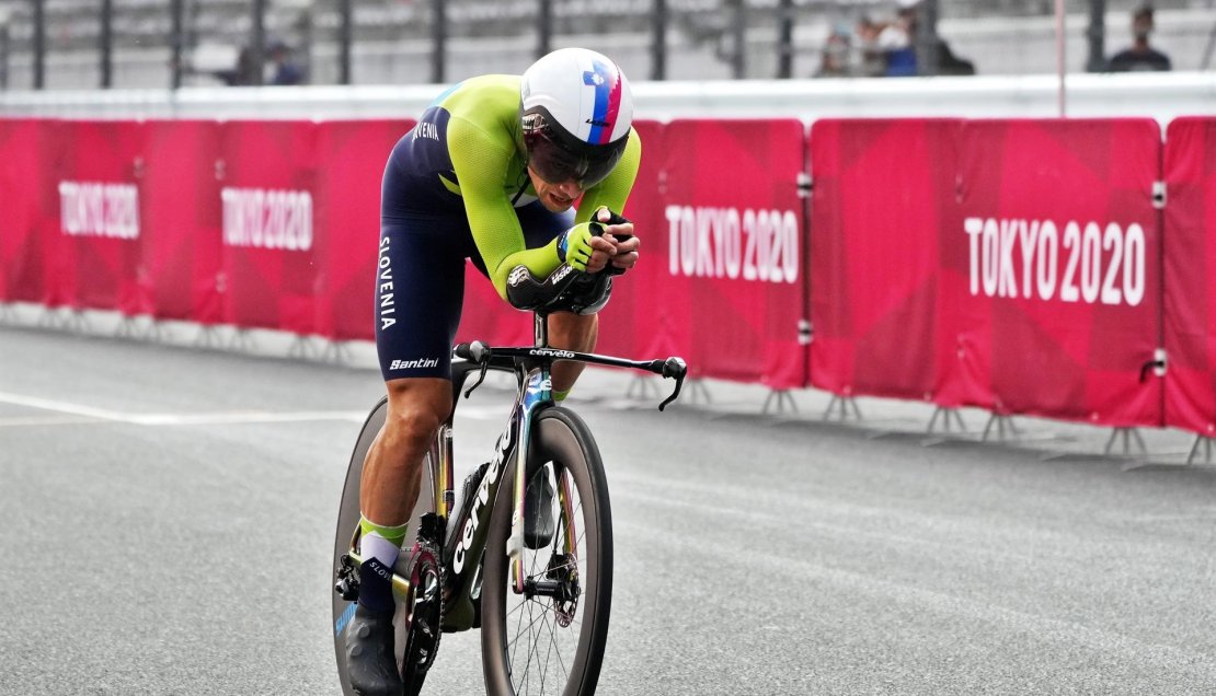El esloveno Primoz Roglic se coronó campeón olímpico de ciclismo contrarreloj