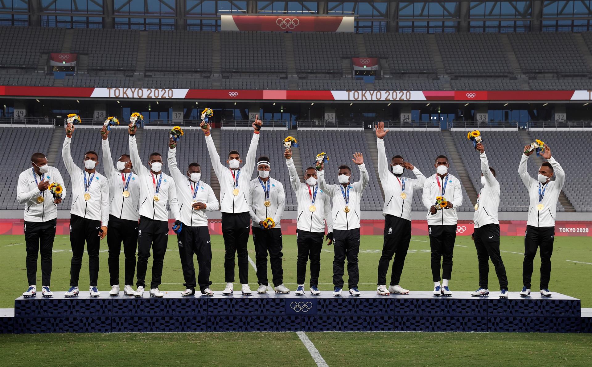 Fiji retuvo el título olímpico y Argentina sumó un valioso bronce en el rugby 7 de Tokio 2020