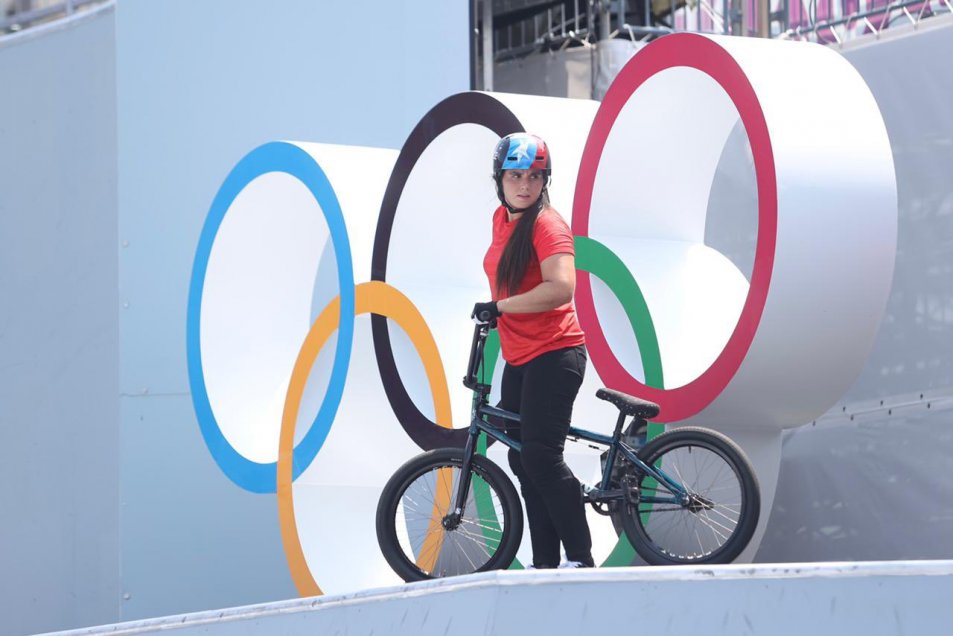 Macarena Pérez prepara su estreno olímpico en el ciclismo BMX