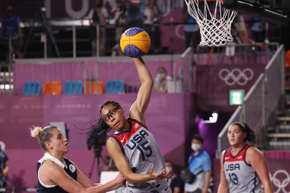 Estados Unidos respondió al favoritismo y se quedó con el oro en el baloncesto 3×3
