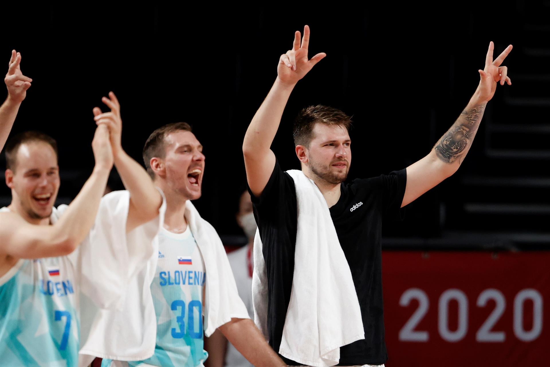La Eslovenia de Luka Doncic arrasó con Japón en el baloncesto de Tokio 2020