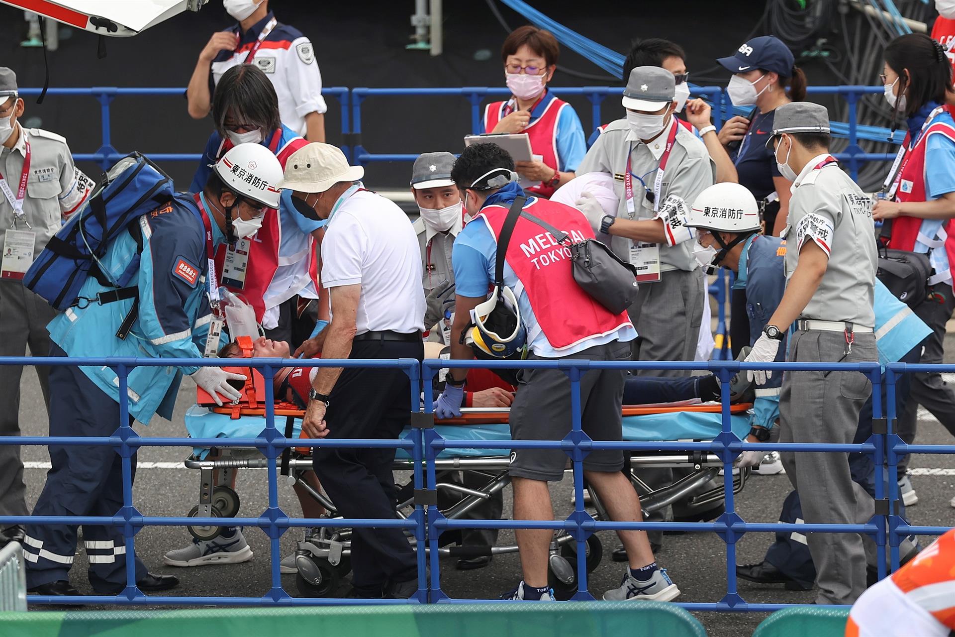 ¡Susto olímpico! El grave accidente en el BMX que dejó al campeón de Río 2016 hospitalizado