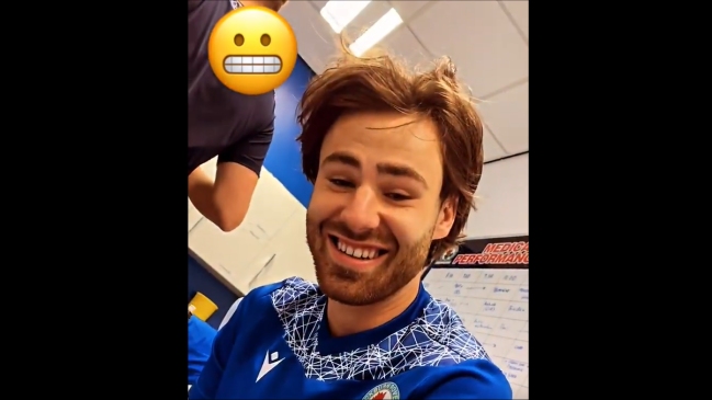 Compañero de Ben Brereton bromeó con la publicidad que grabó en Chile