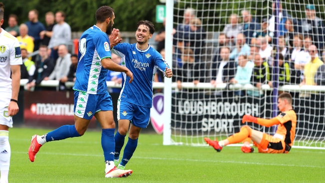 El intenso triunfo de Real Betis ante Leeds United en amistoso de pretemporada