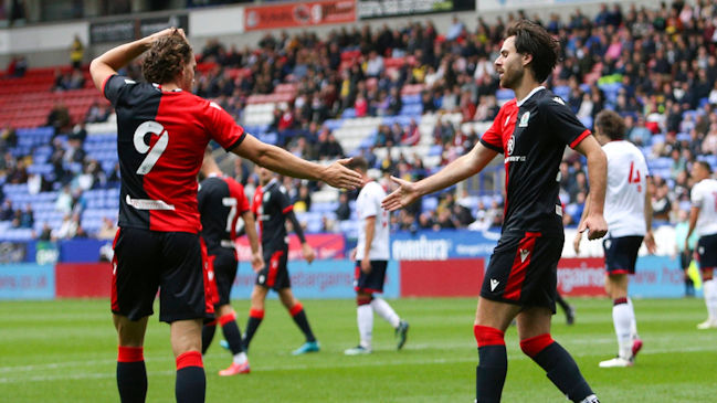 Los dos goles con que Brereton rescató un empate para Blackburn ante Bolton Wanderers